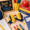 Back to school piggy clip