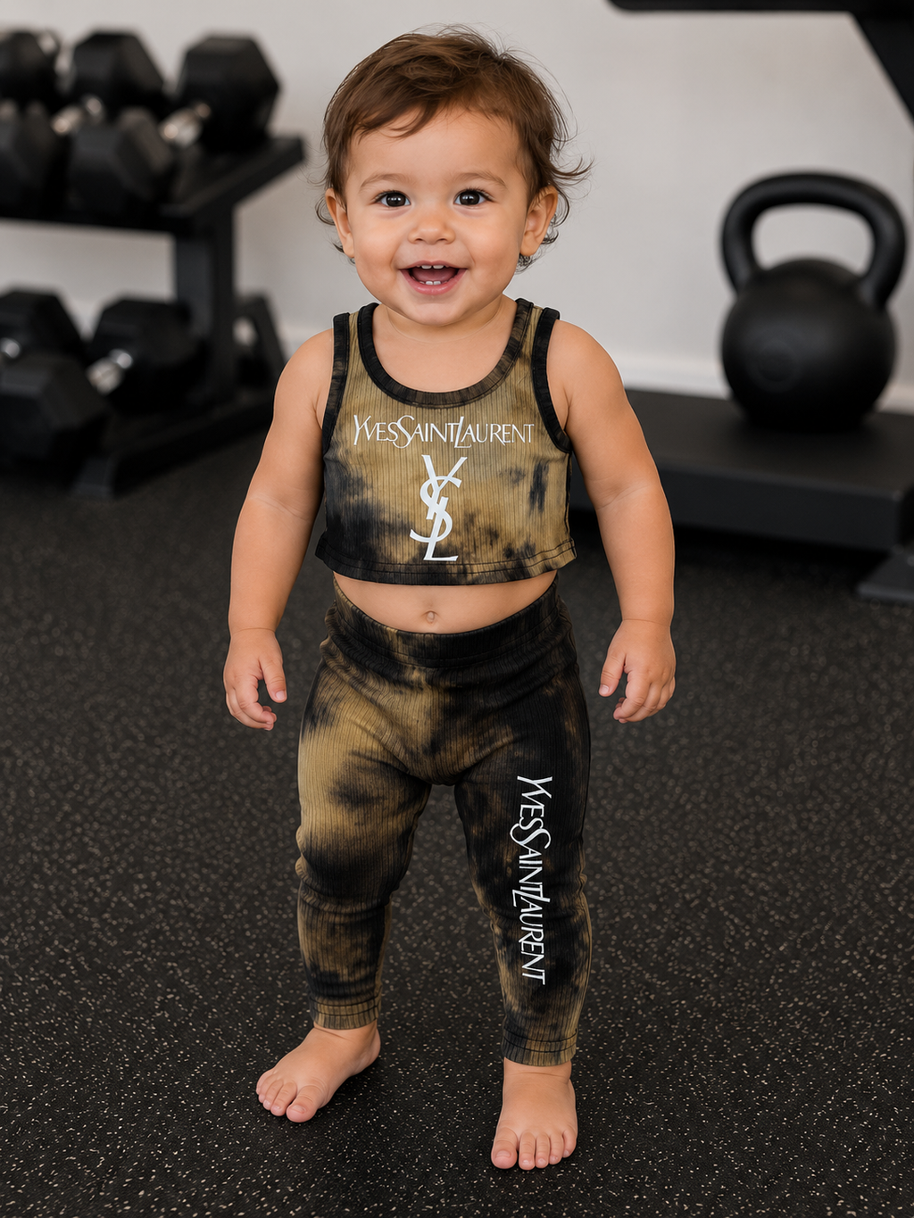 9/12 crop legging set
