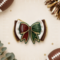 Xl football piggy bow
