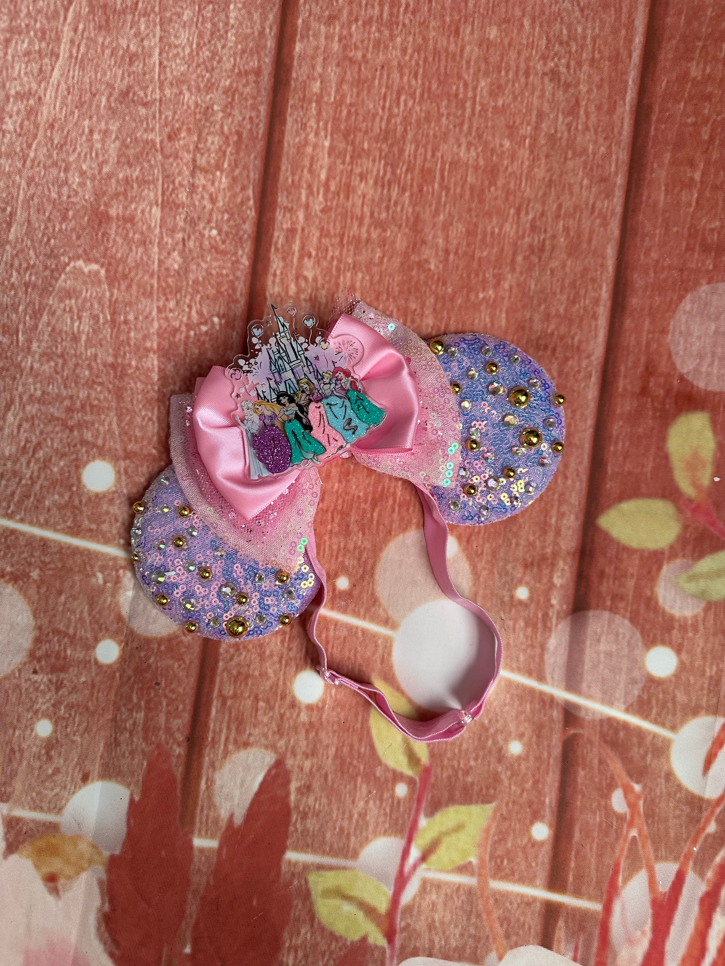 Princess baby headband mouse ears