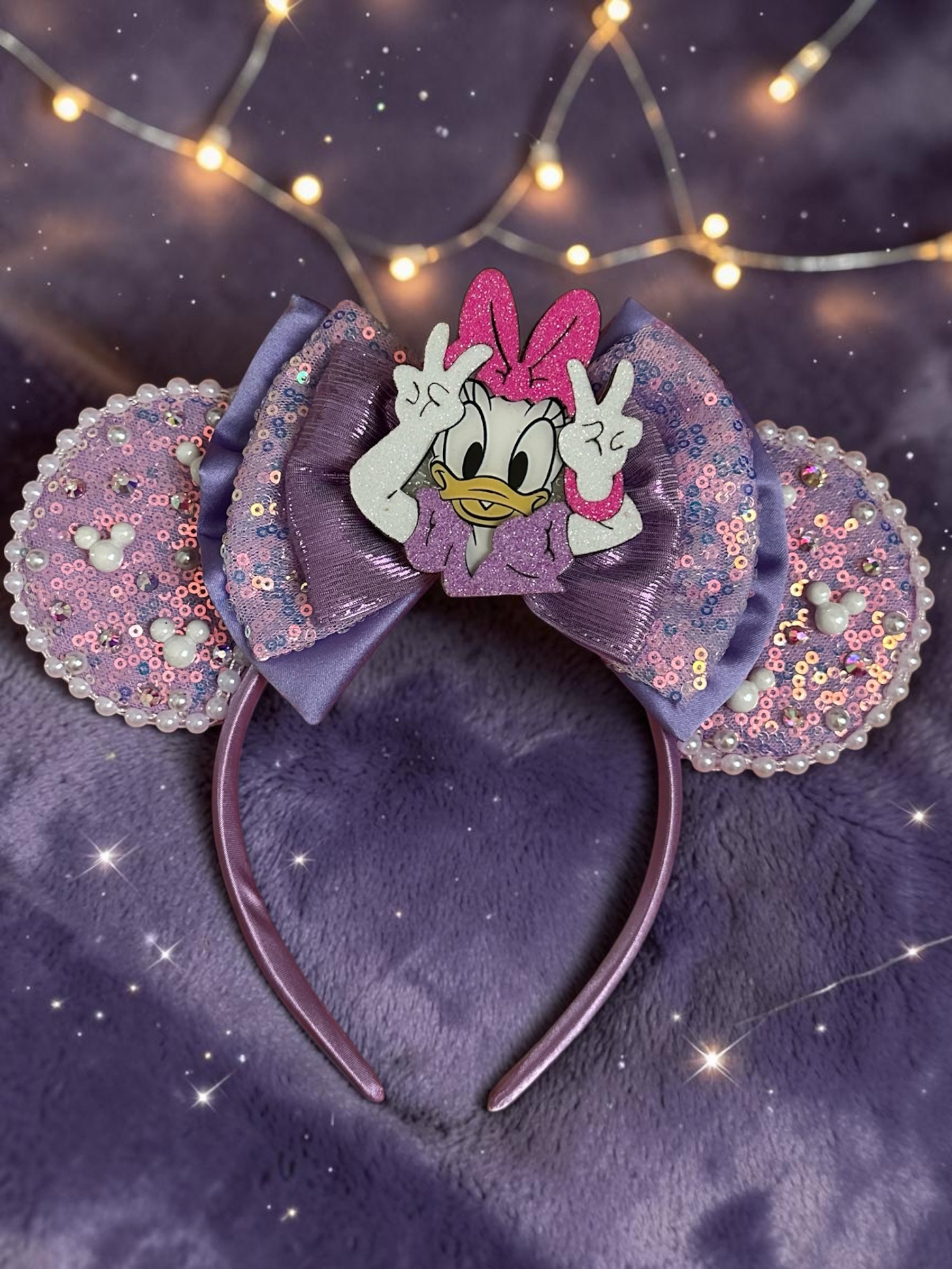 Daisy Duck mouse ears