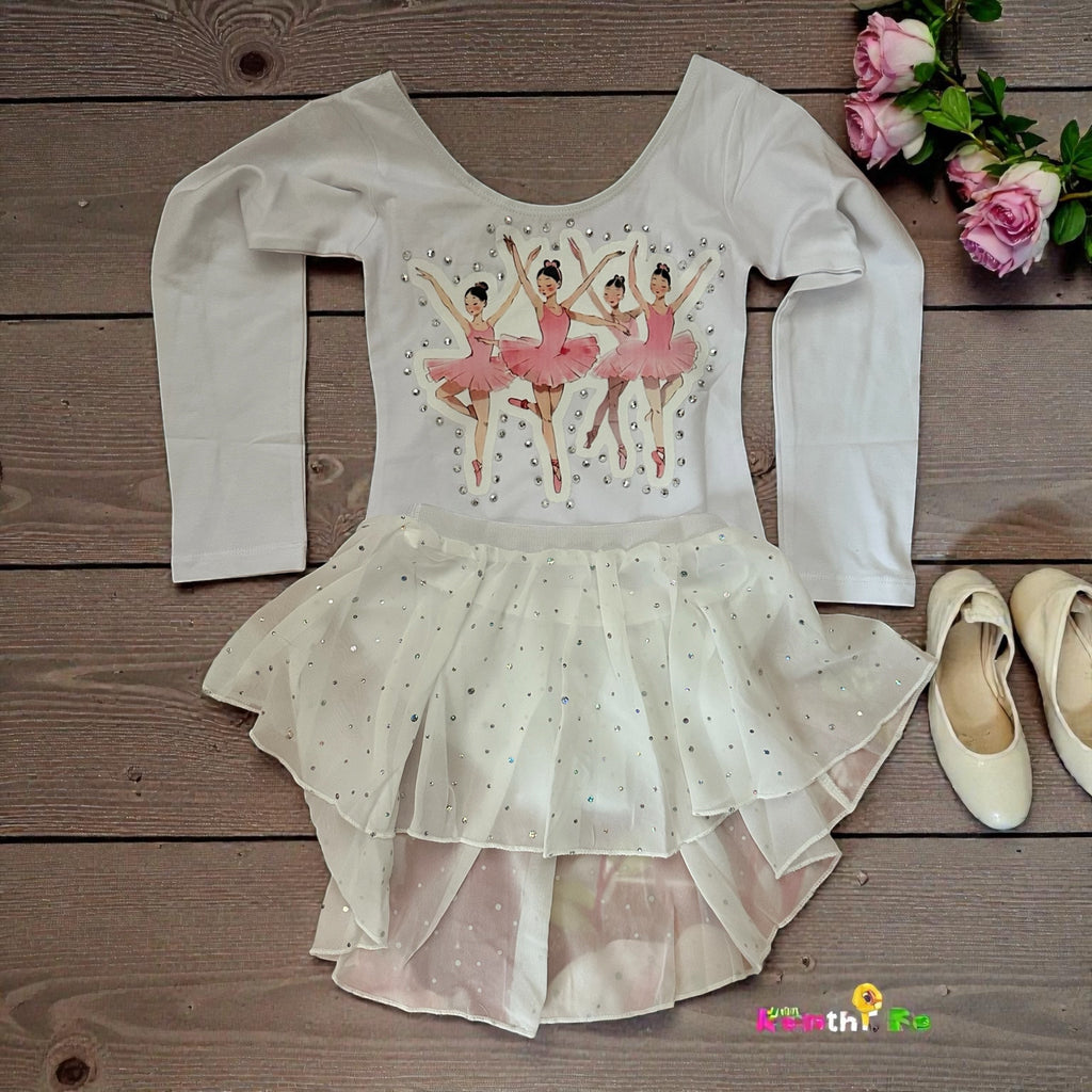 5y ballet leotard with tulle skirt