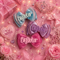 Big sister hair clip BLUEGREEN