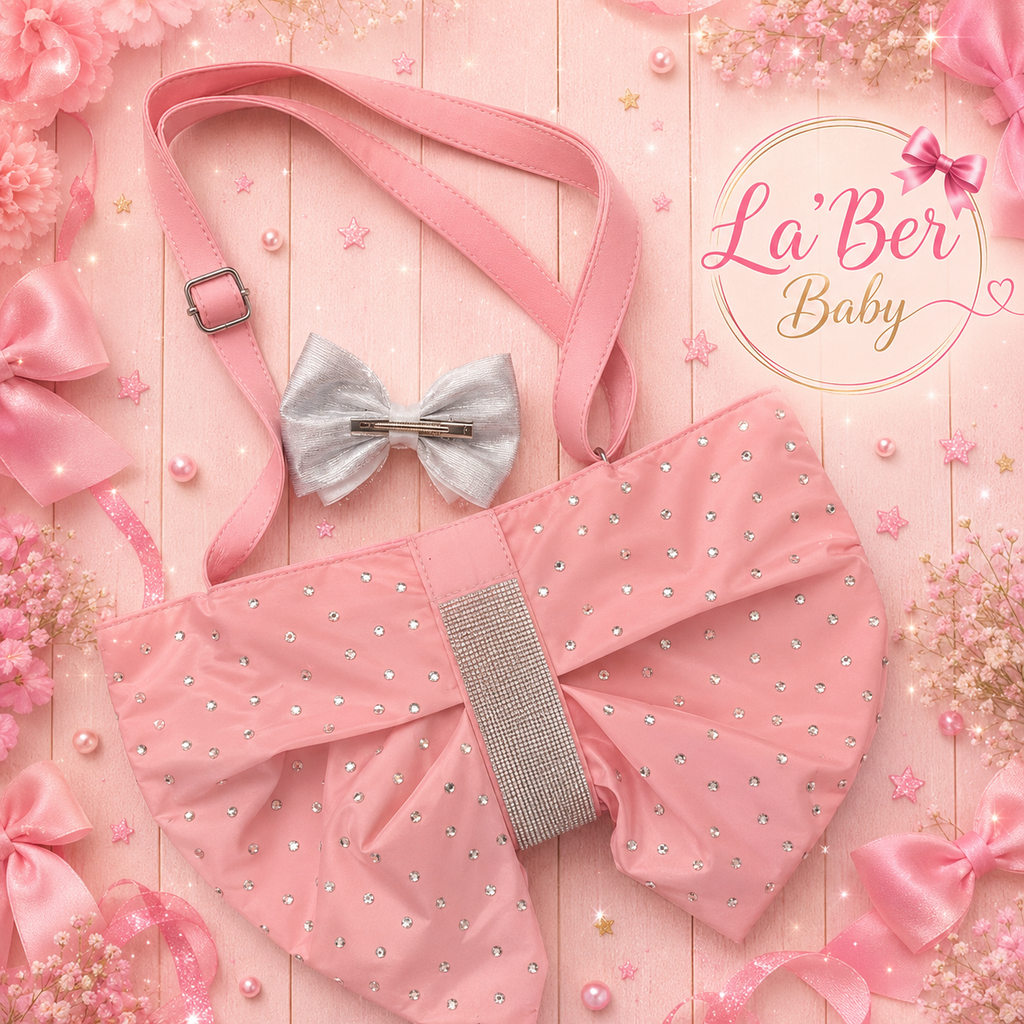 Xl bow ballet cross over bag