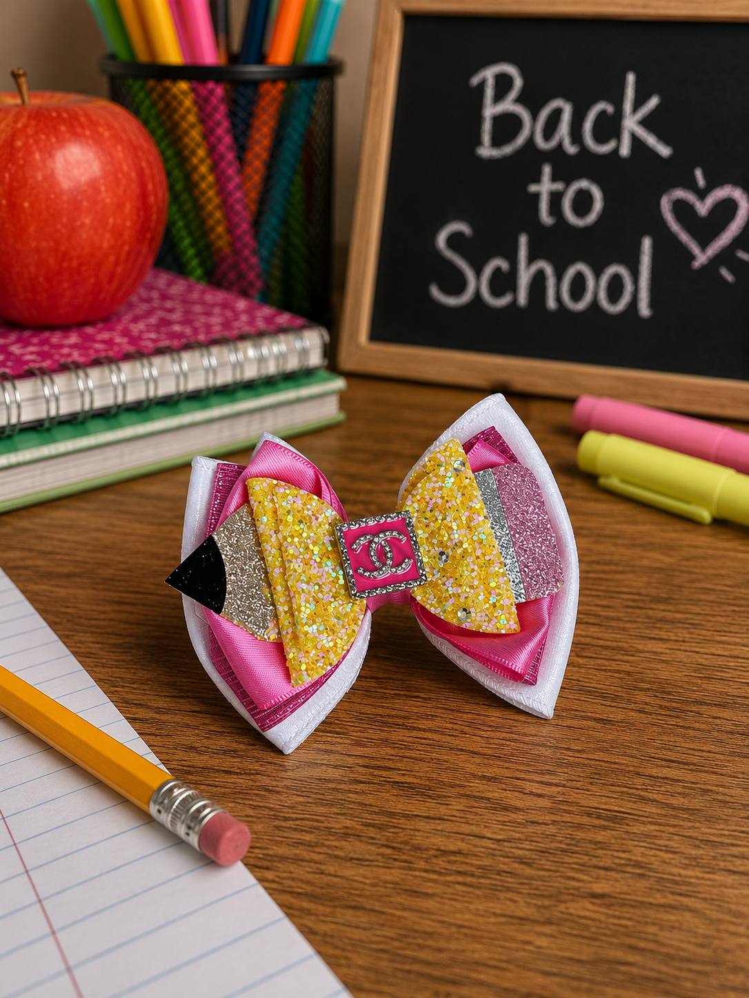 Pencil piggy clip