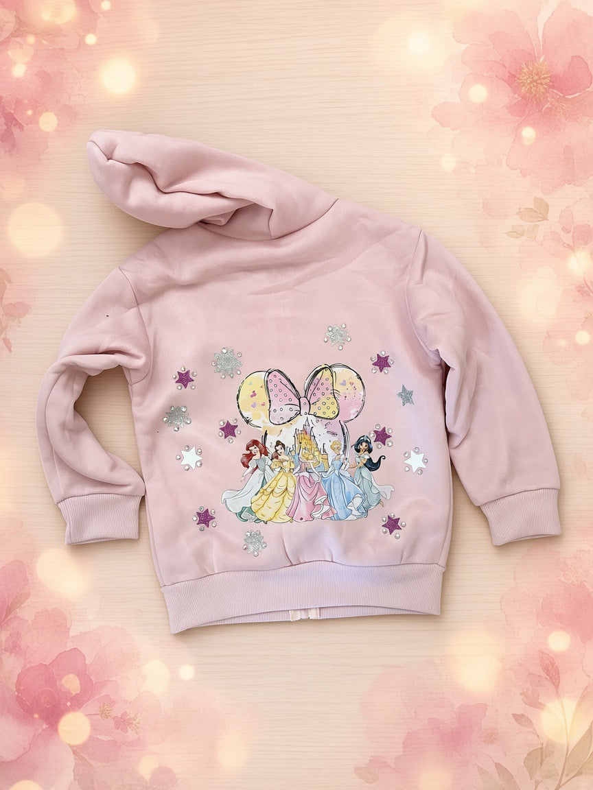 5y princess zip up