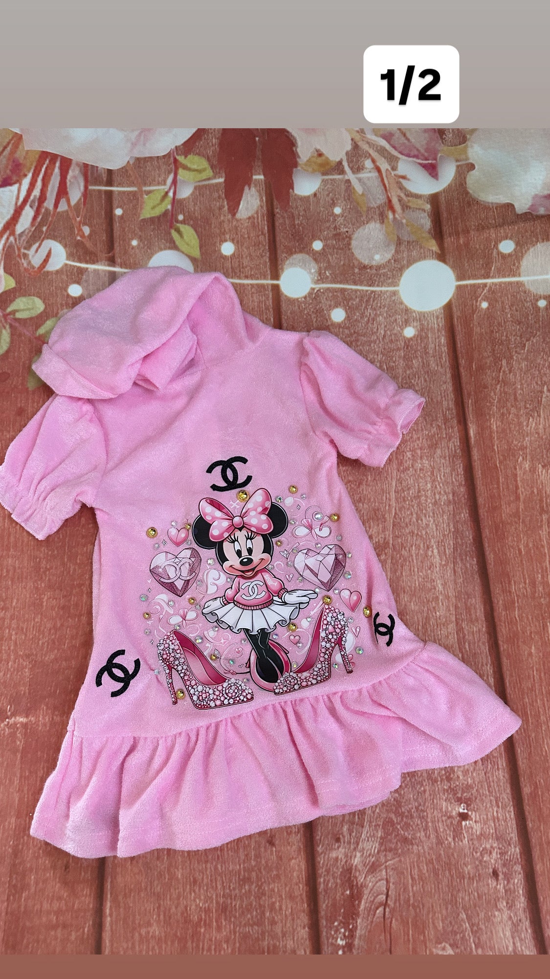 1-2y swimsuit coverup