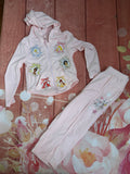 2/3 princess zip up set