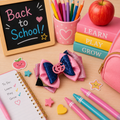 Back to school piggy clip