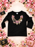 18/24 long sleeve necklace shirt
