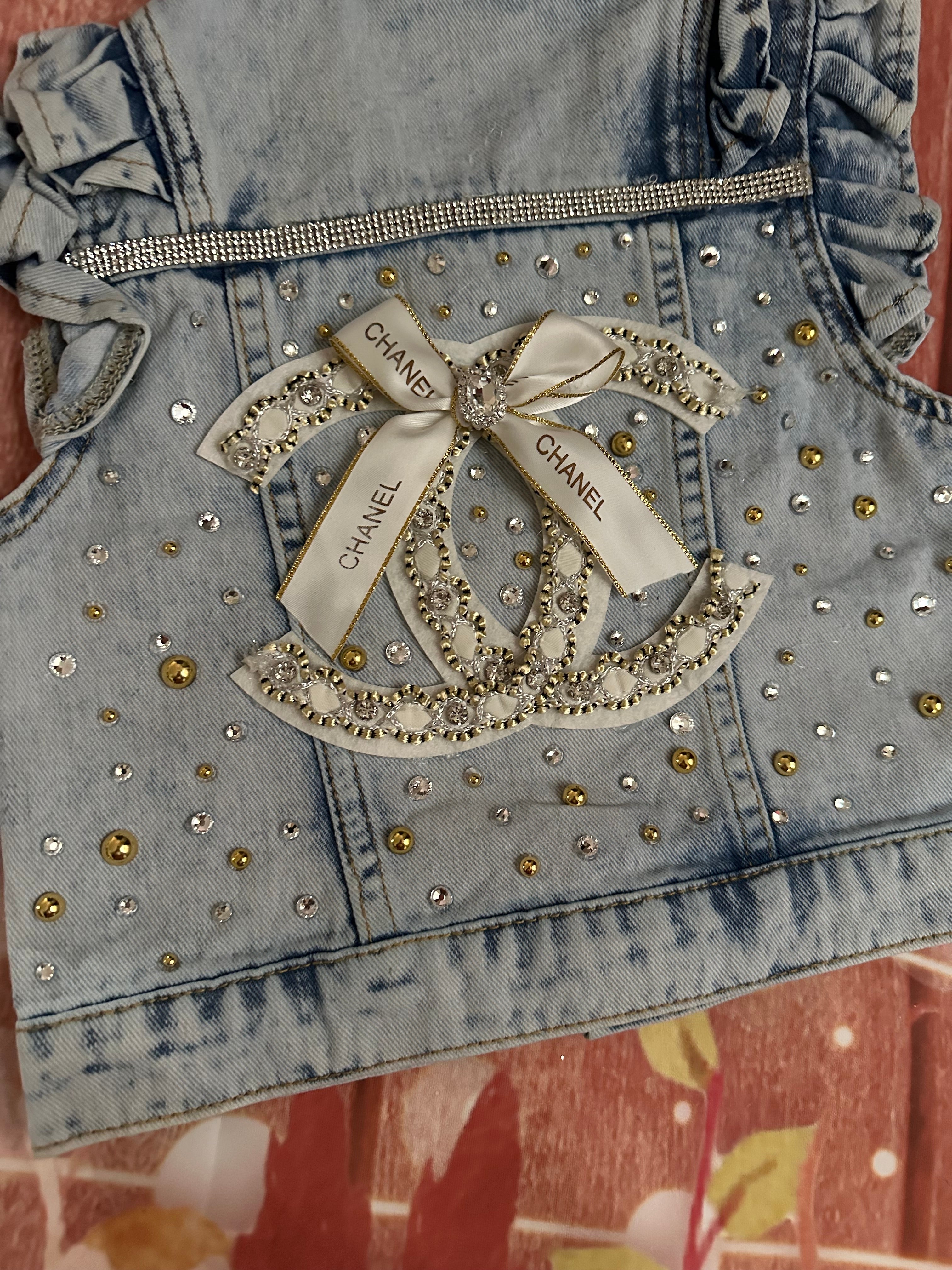 6y Jean vest