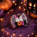 XL piggy bow spooky Halloween cutie