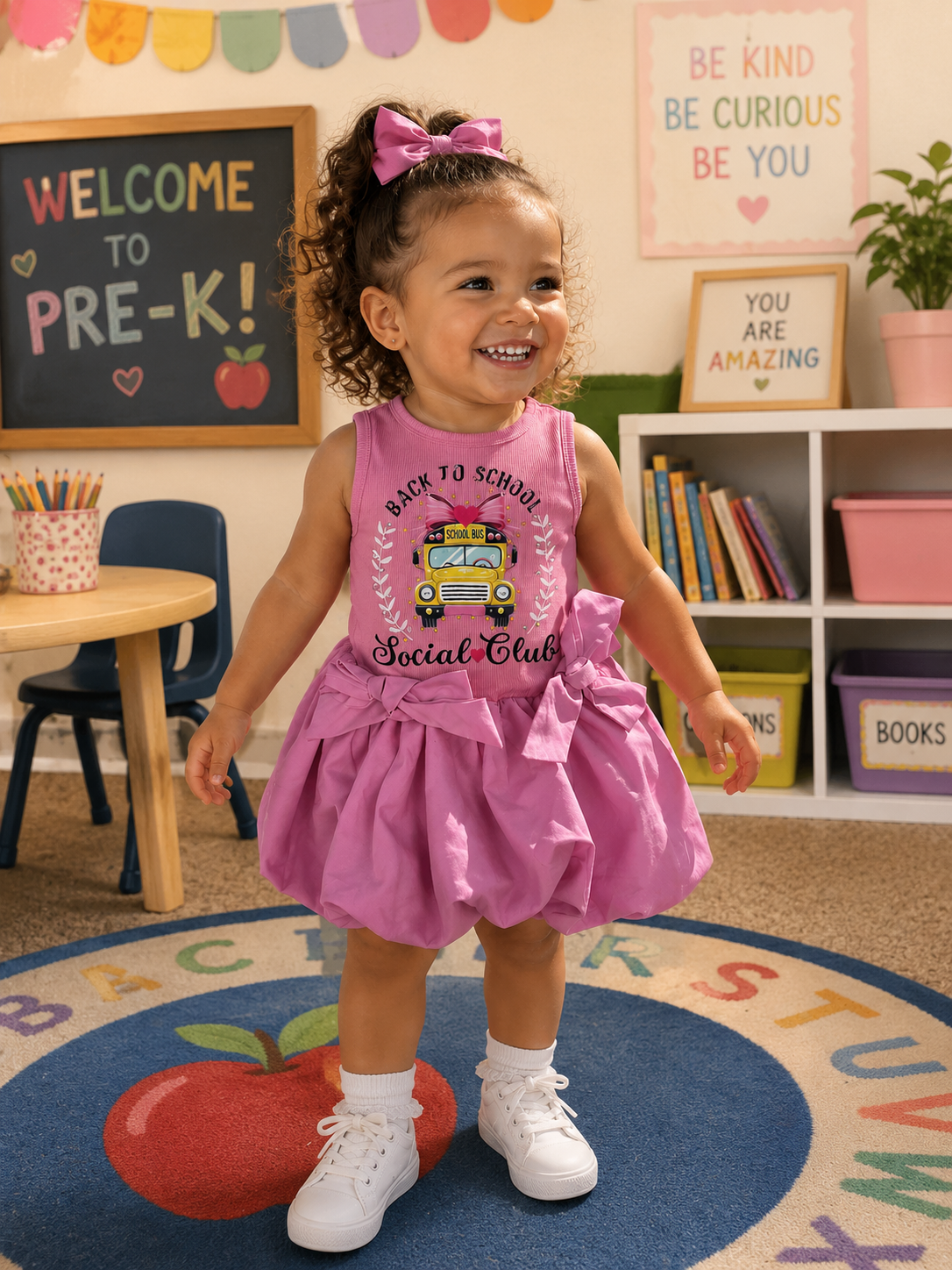 3/4y back to school dress