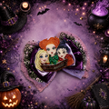 5 inch hocus pocus hair bow