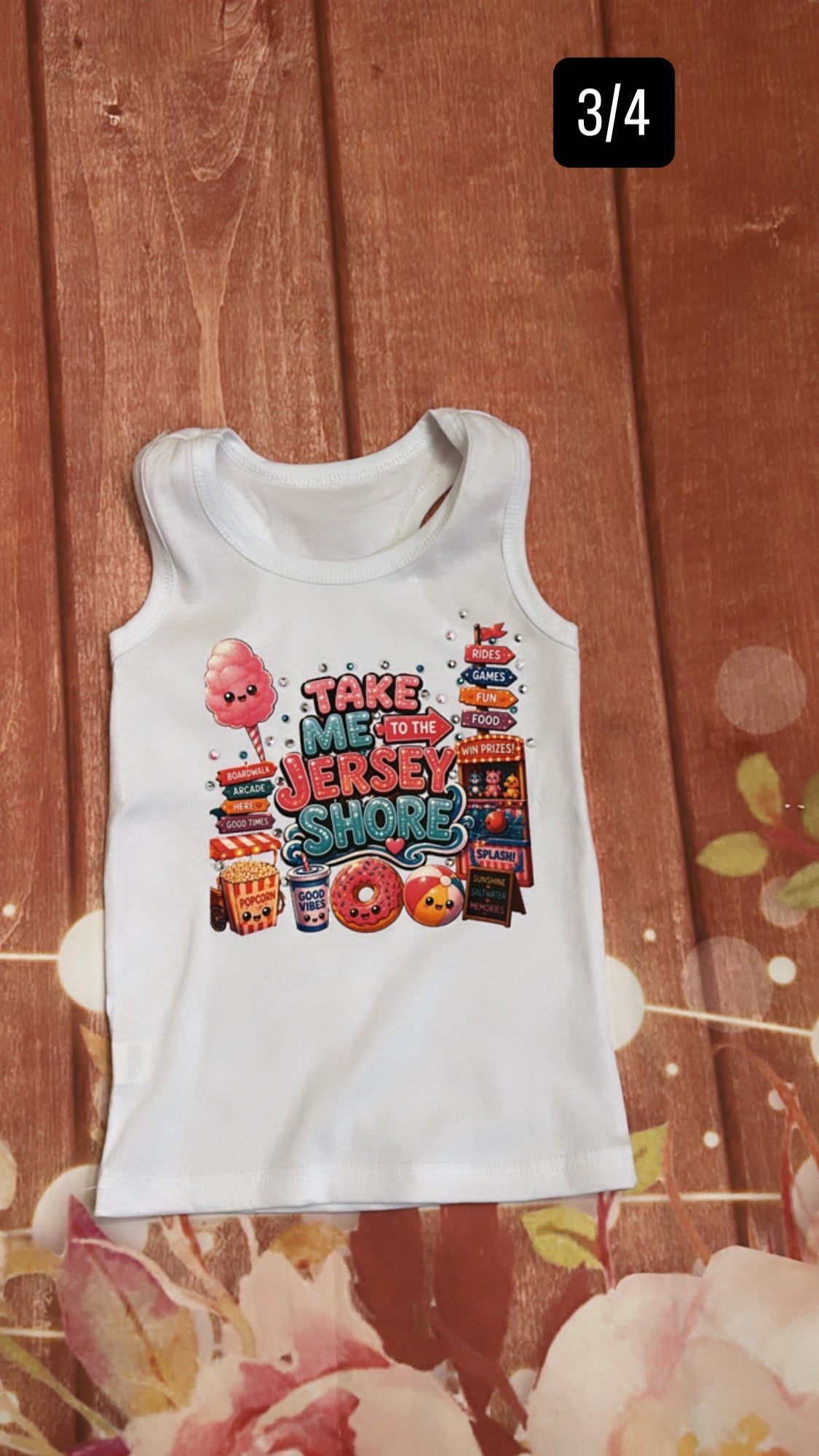 3/4 tank top jersey shore