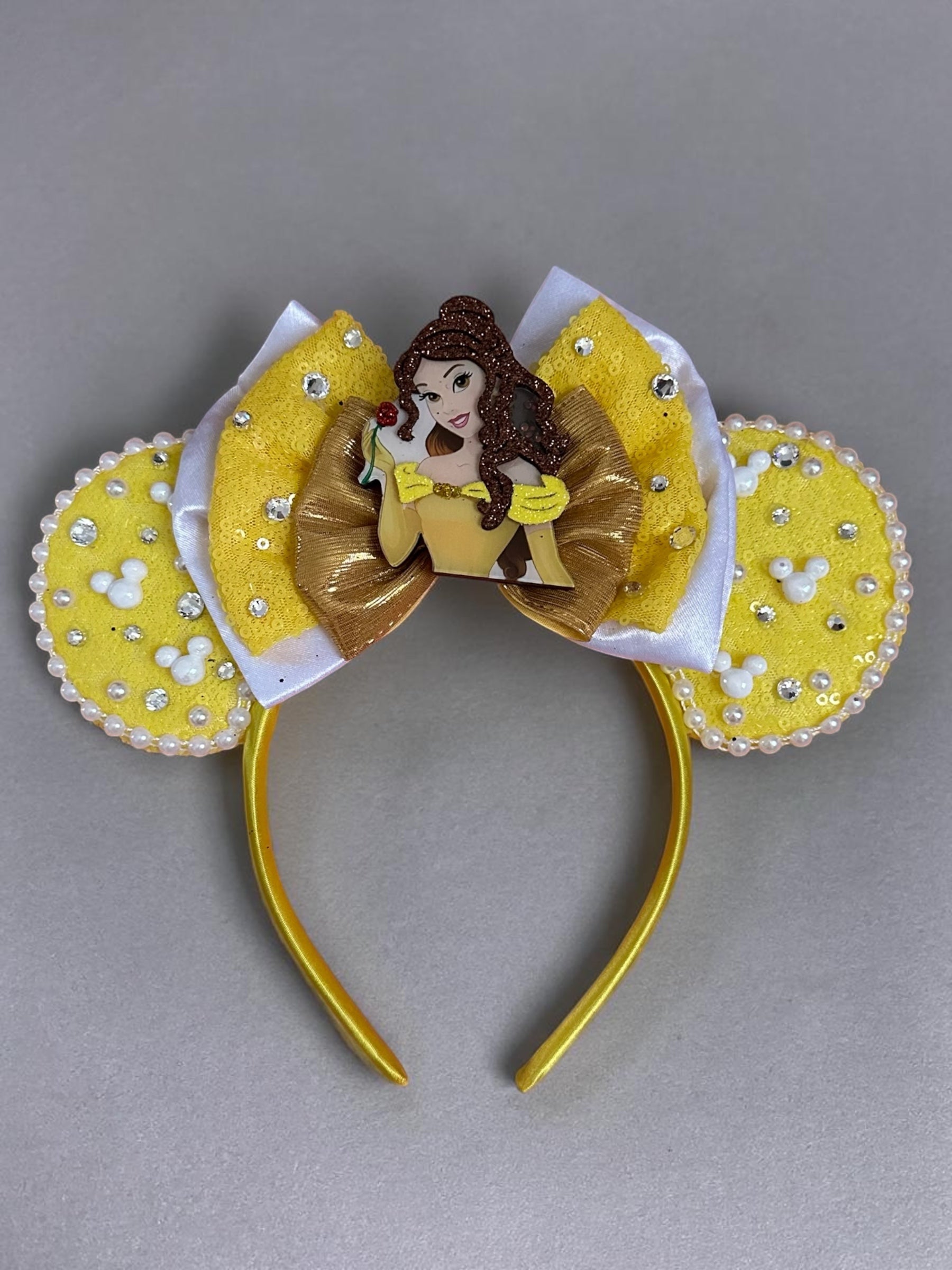 Beauty and the beast princess belle mouse ears