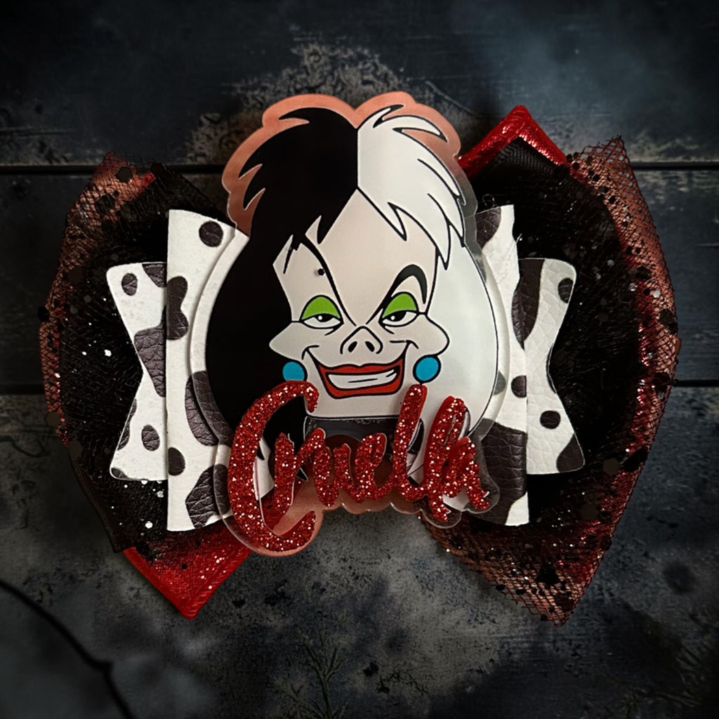 XL piggy bow cruella