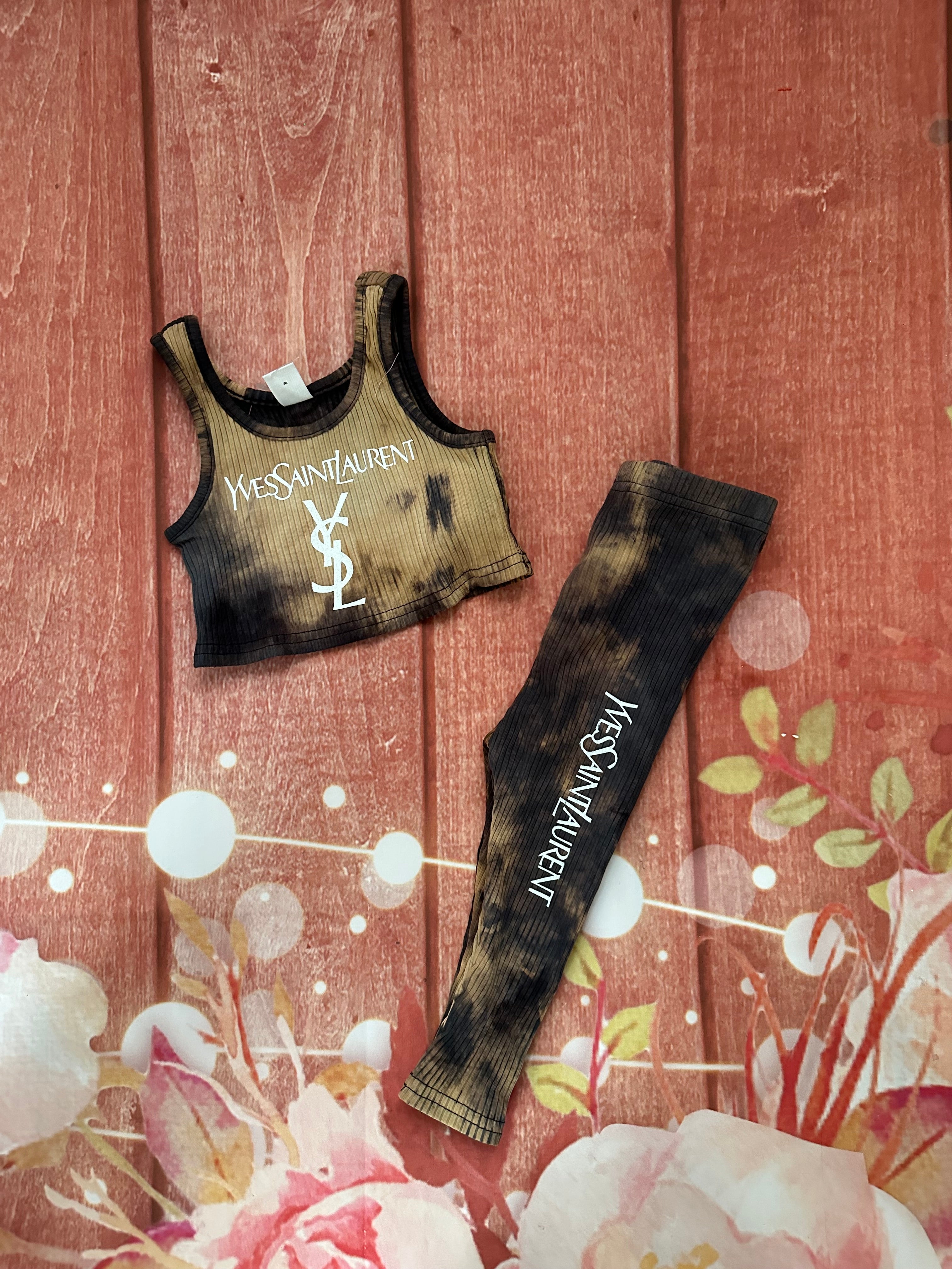 9/12 crop legging set