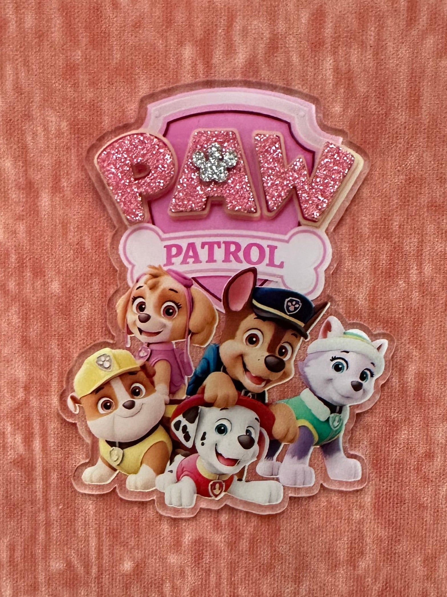Velcro center Paw patrol