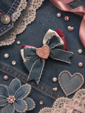 Cc denim piggy clip