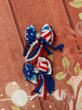 USA 4th of July piggy set