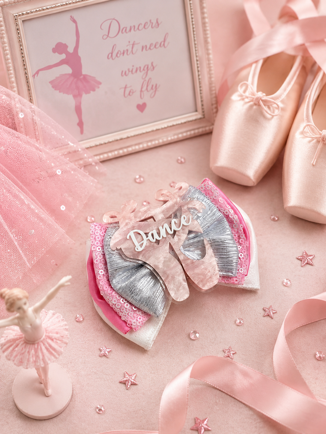 Dance ballerina xL piggy clip