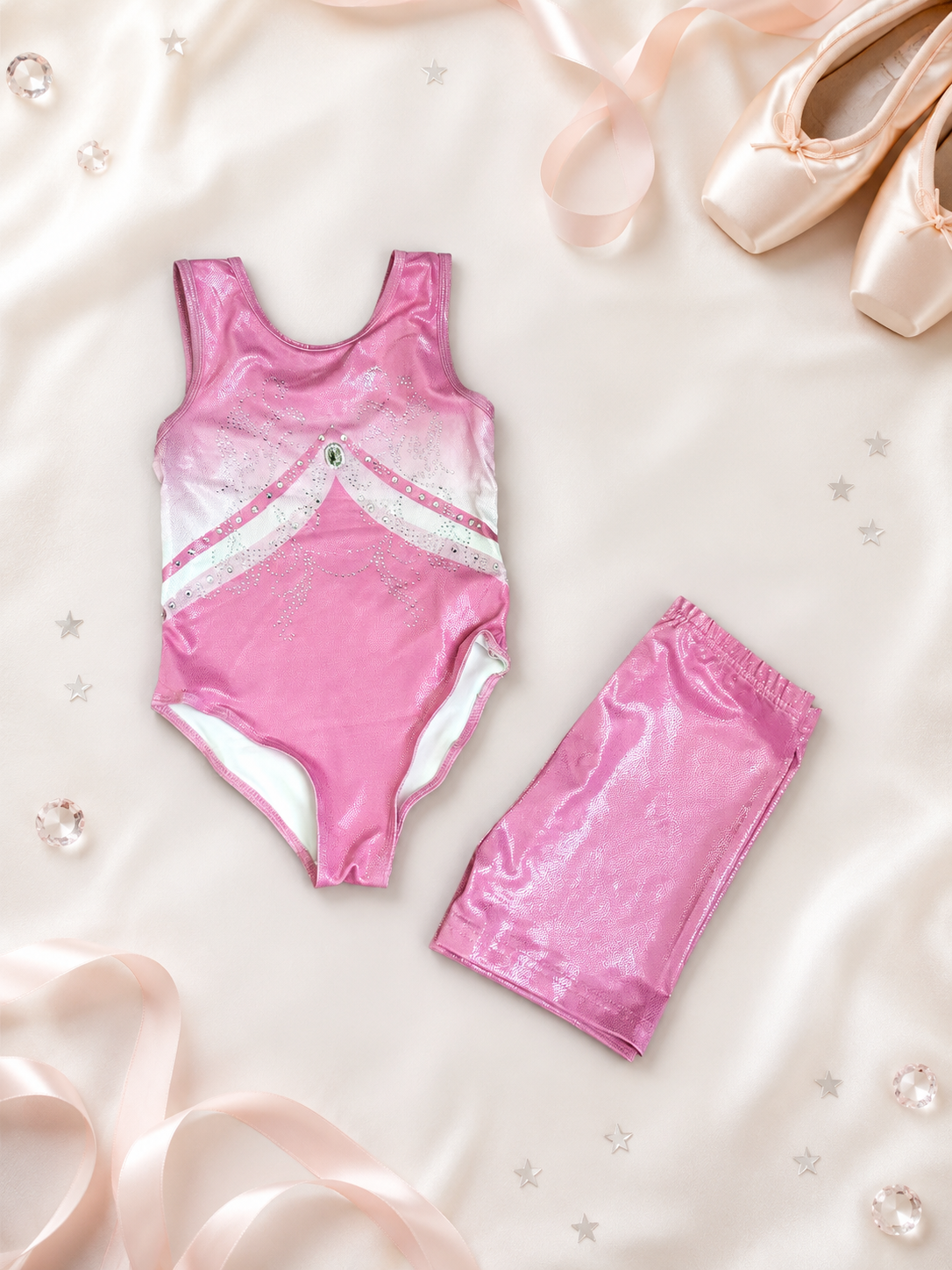 5y 2 piece dance gymnastic set