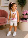 2/3 Barbie short set