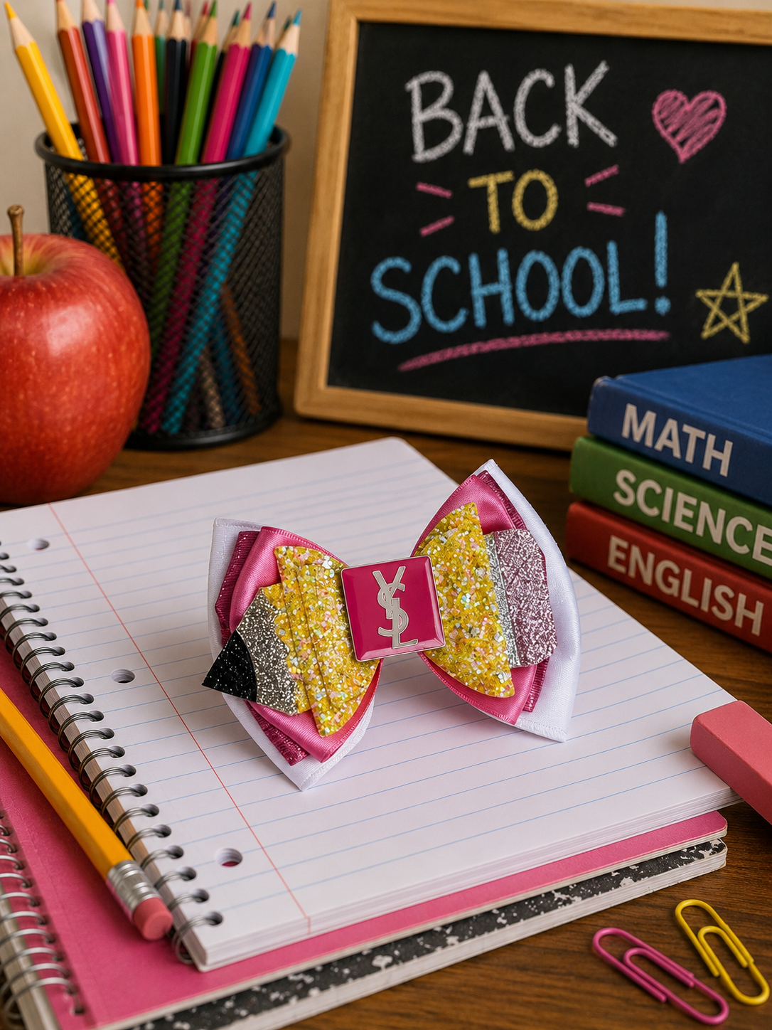 Pencil piggy clip