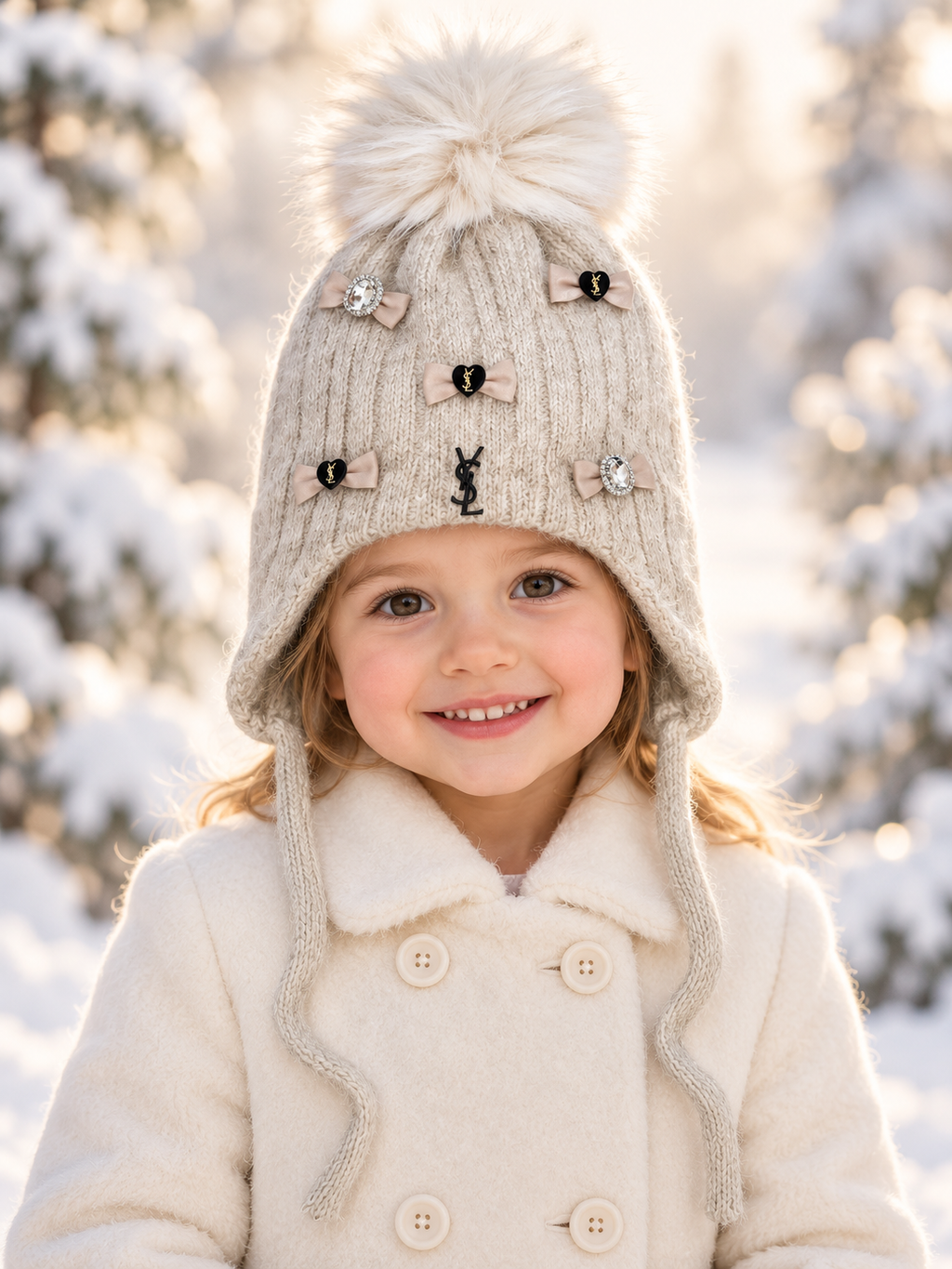 3-8y winter hat