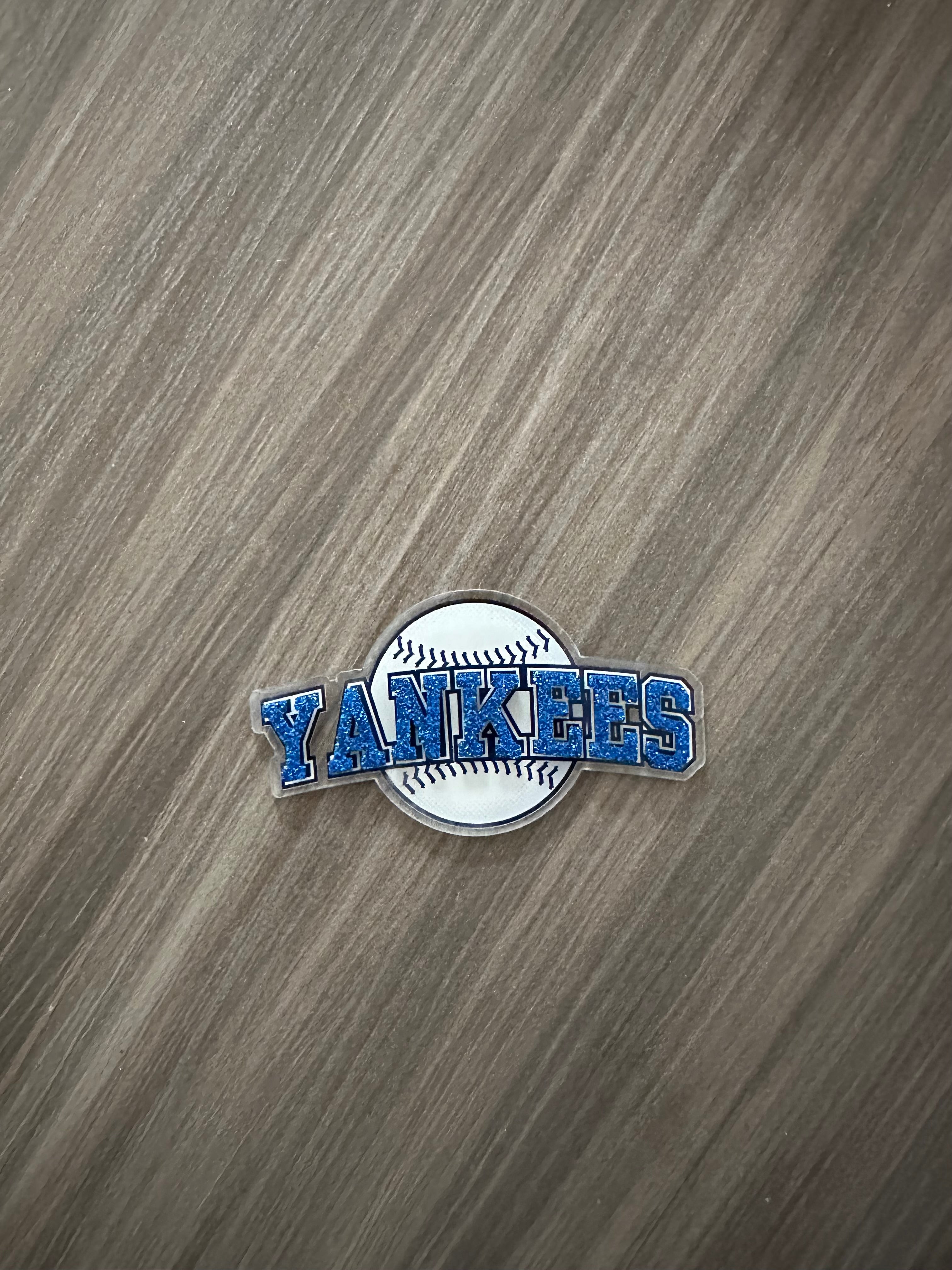 Velcro center Yankees baseball