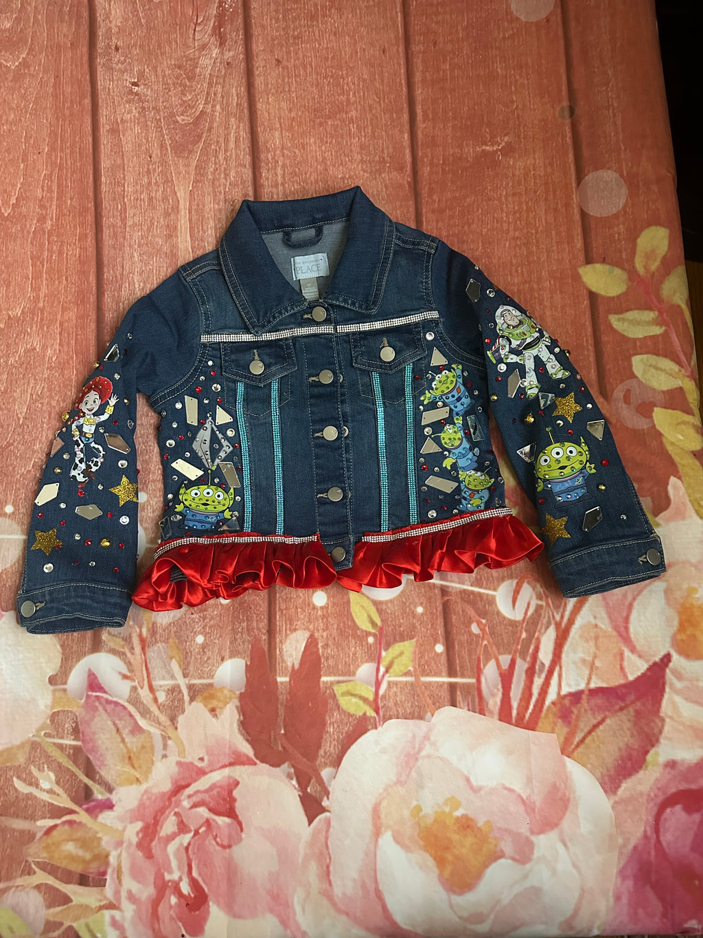 Custom denim jacket Toy Story