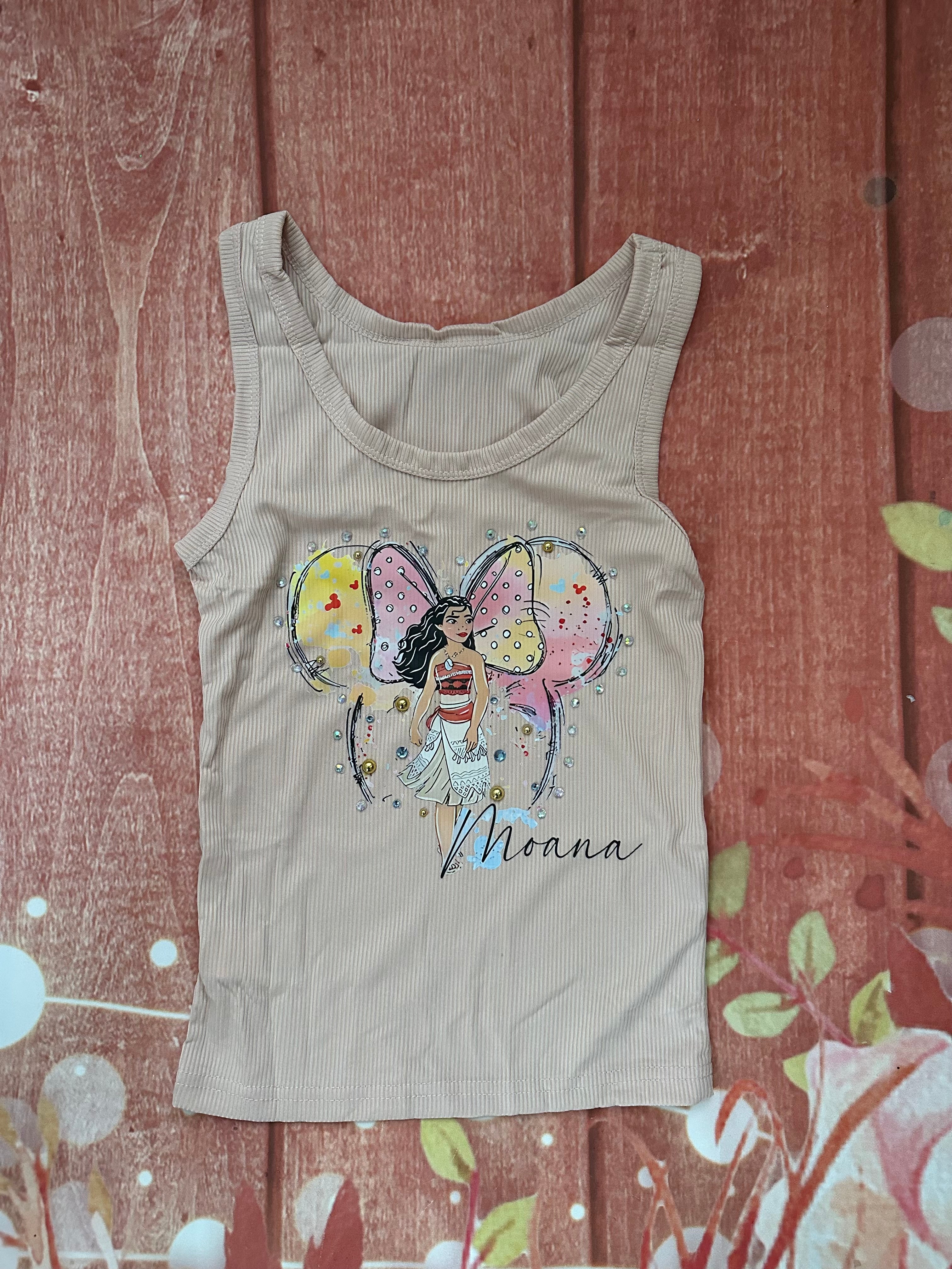 6y Moana tank top