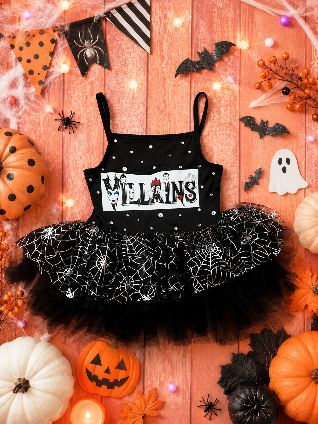 12/24m Villains halloween Halloween tutu