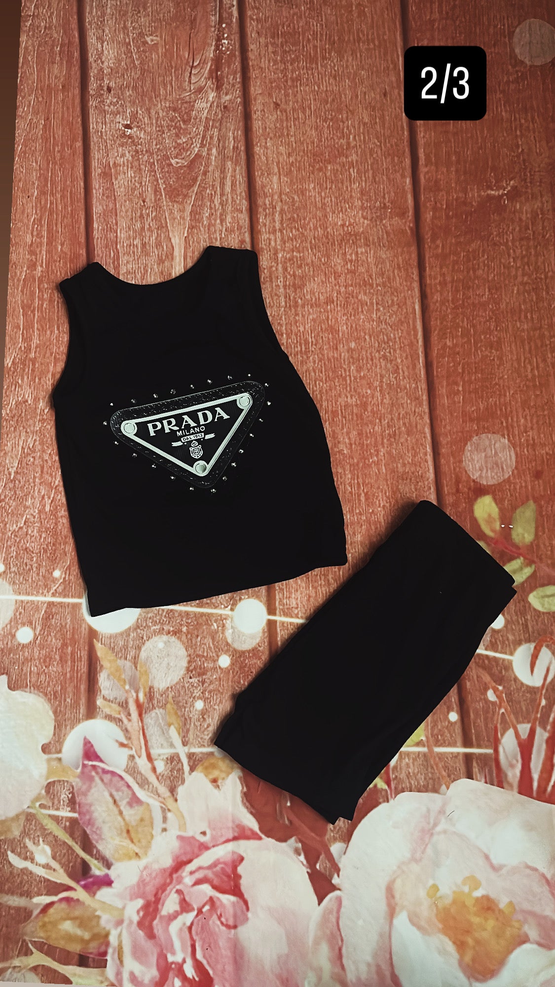 2/3 Prada short set