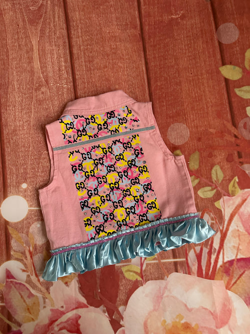4y denim vest