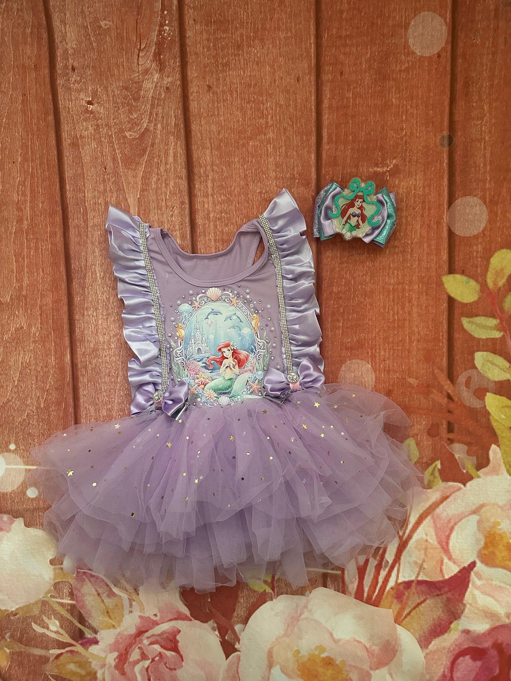 Little mermaid Ariel tutu