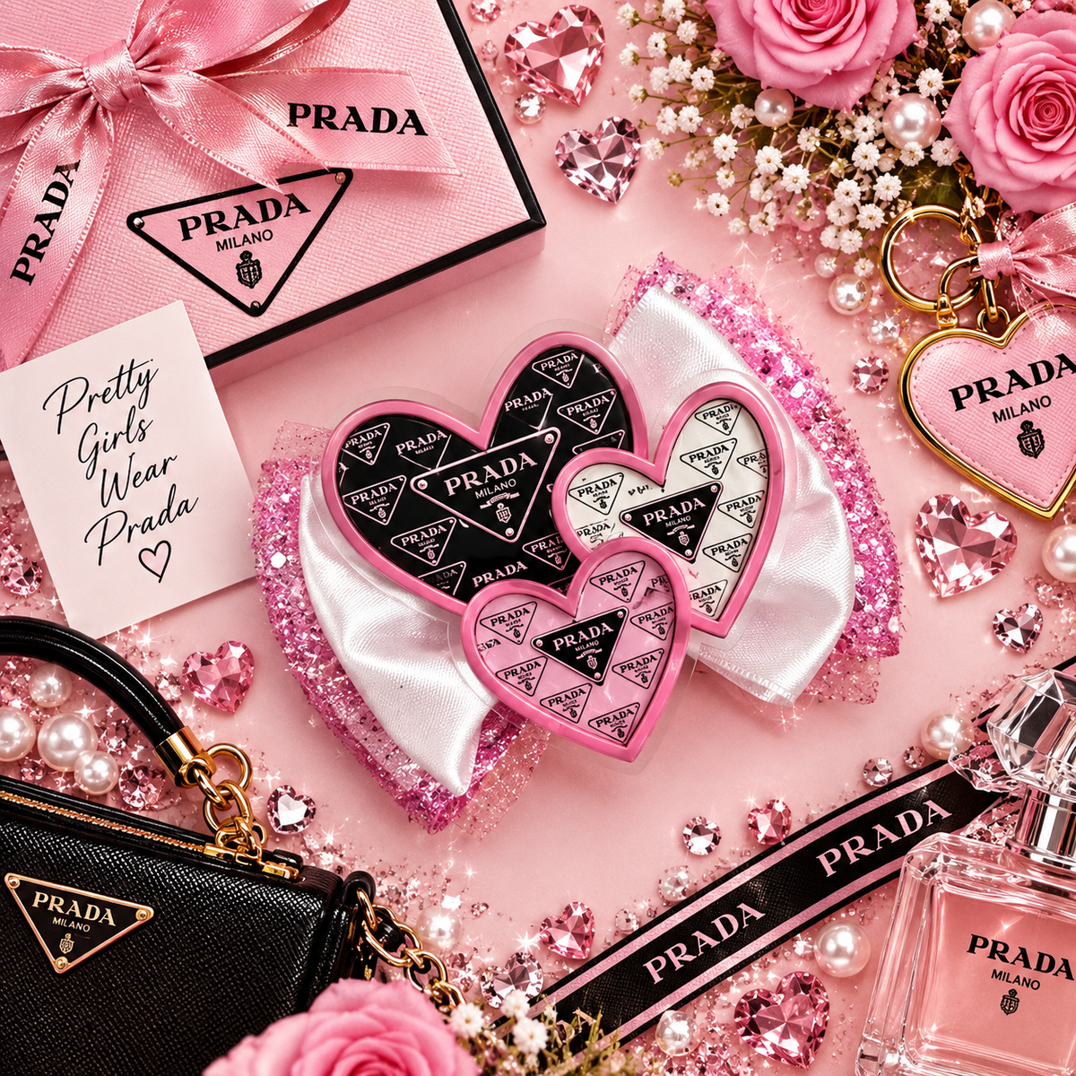 Piggy size hair bow inspired