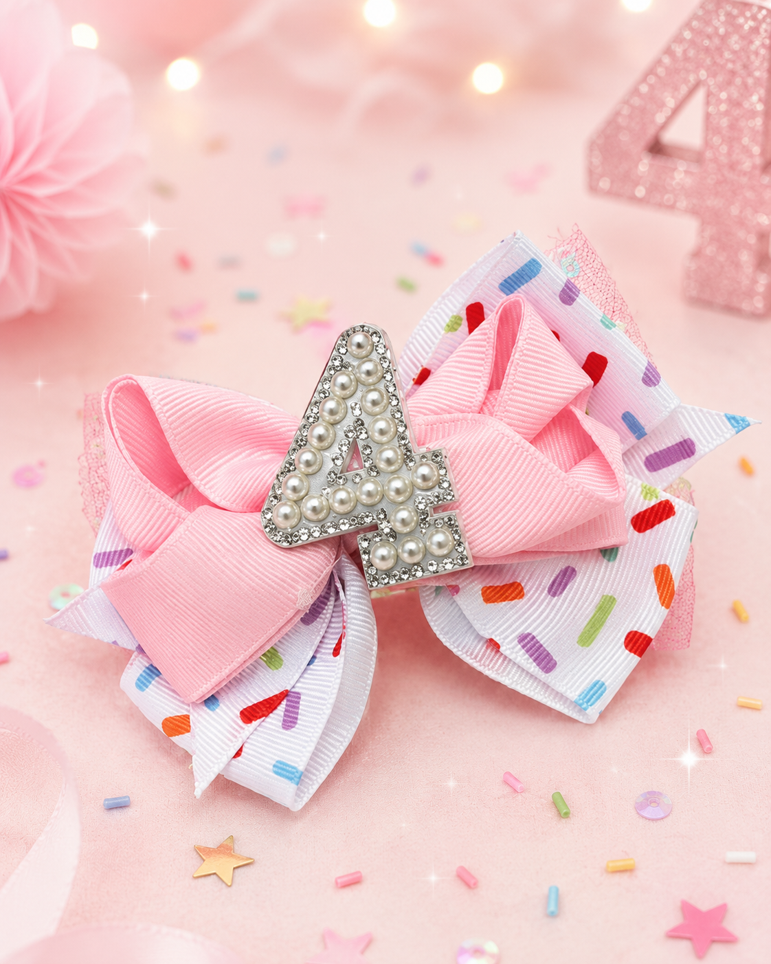 Birthday piggy clip