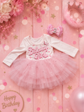 Birthday girl Tutu long sleeve
