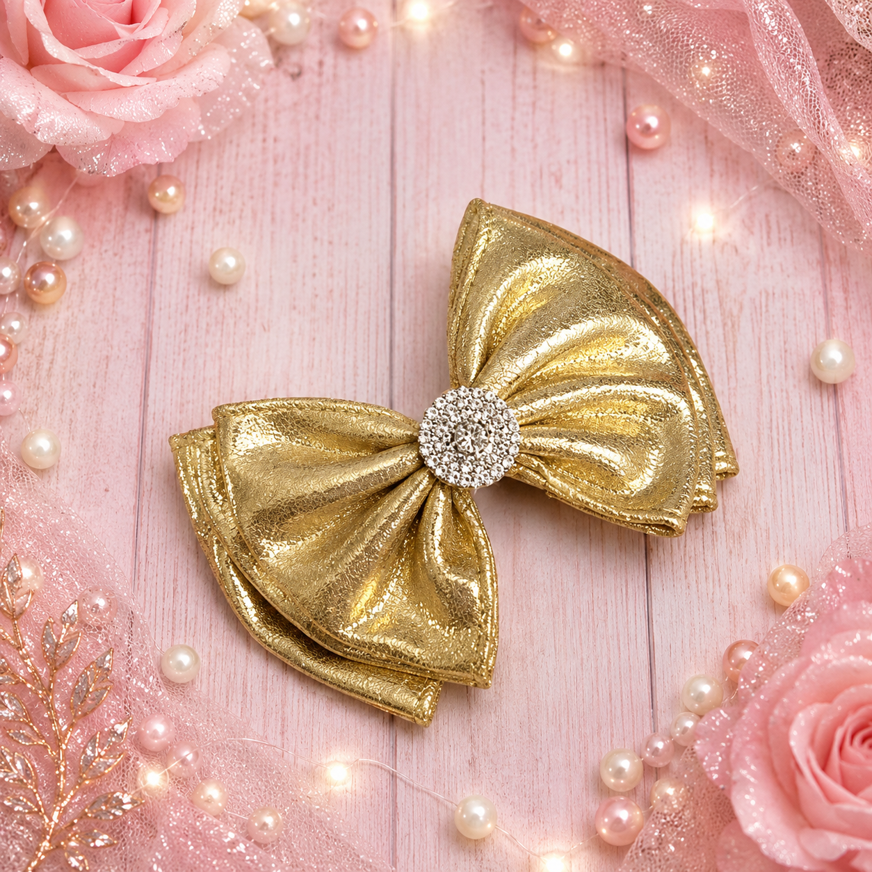 XL piggy size gold clip