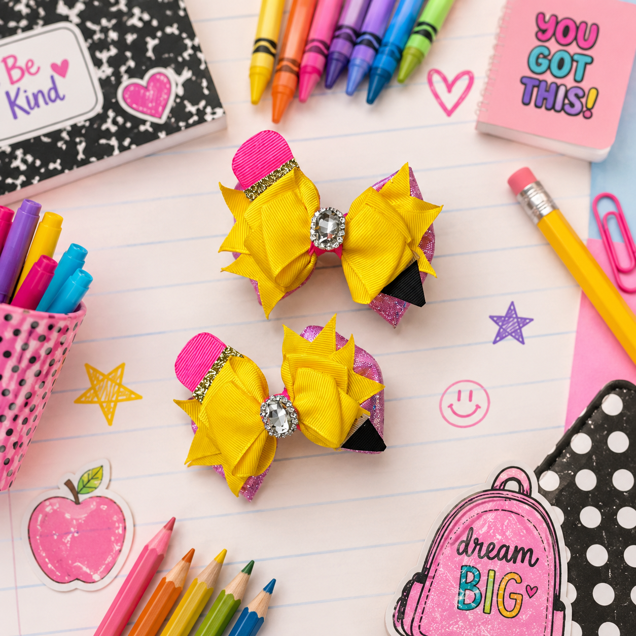 Pencil piggy set