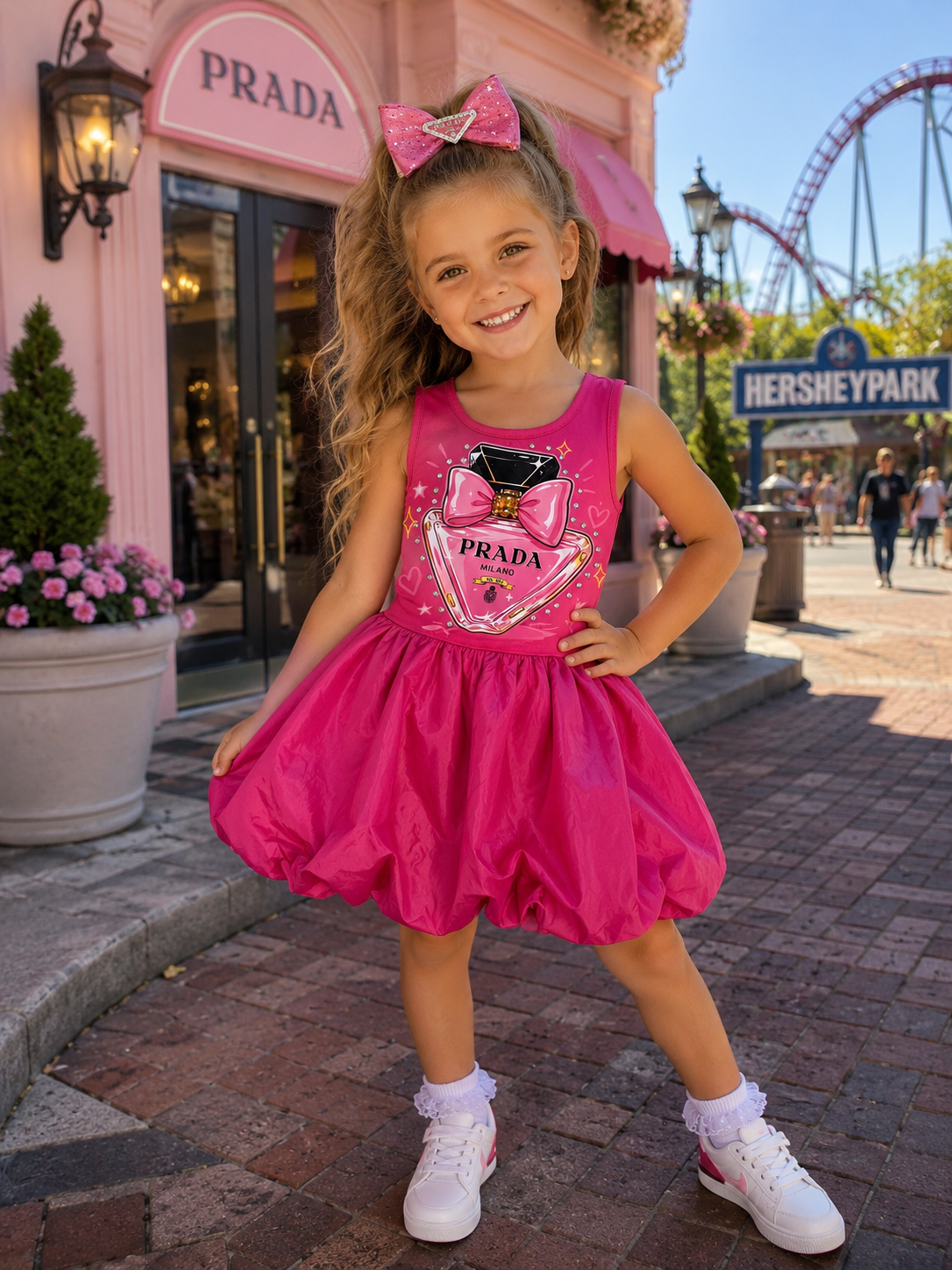 5y inspired dress with clip