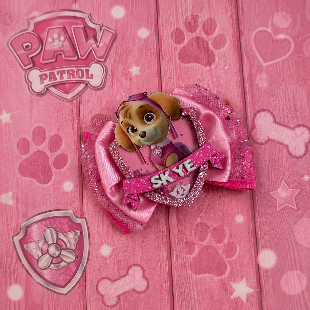 Sky piggy clip paw patrol