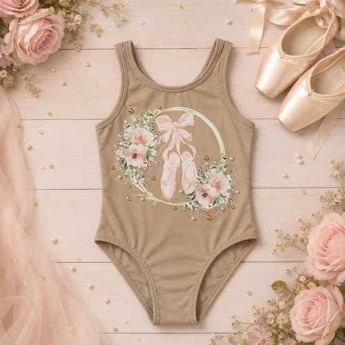 2/4 ballet leotard
