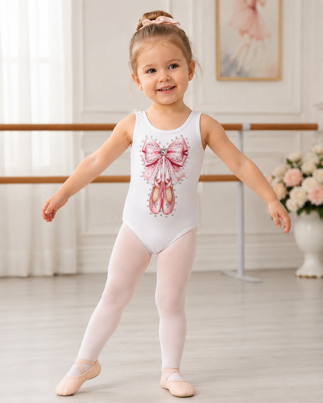 2/4 ballet leotard