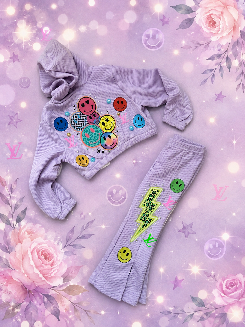 18/24 zip up set