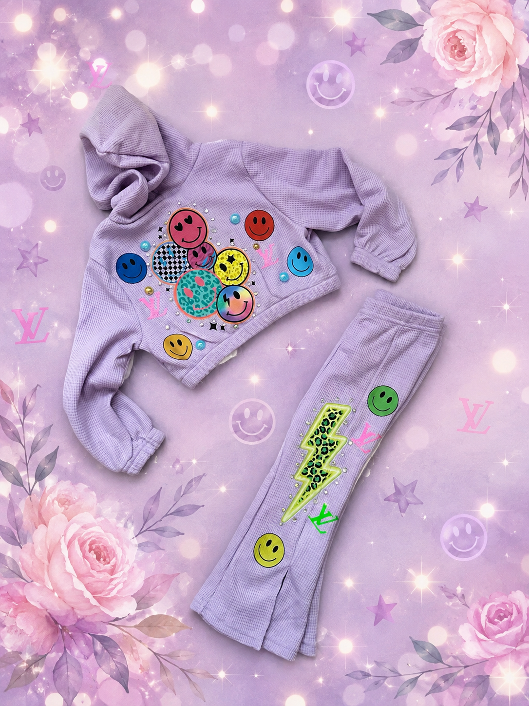 18/24 zip up set