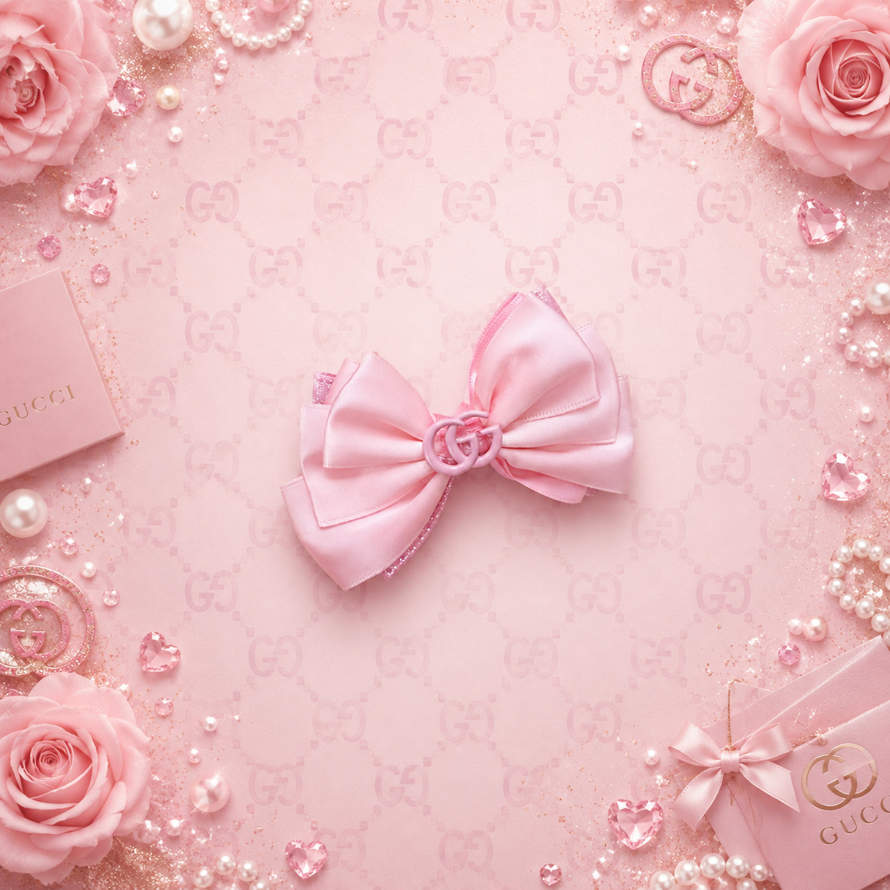 Designer inspired piggy clip