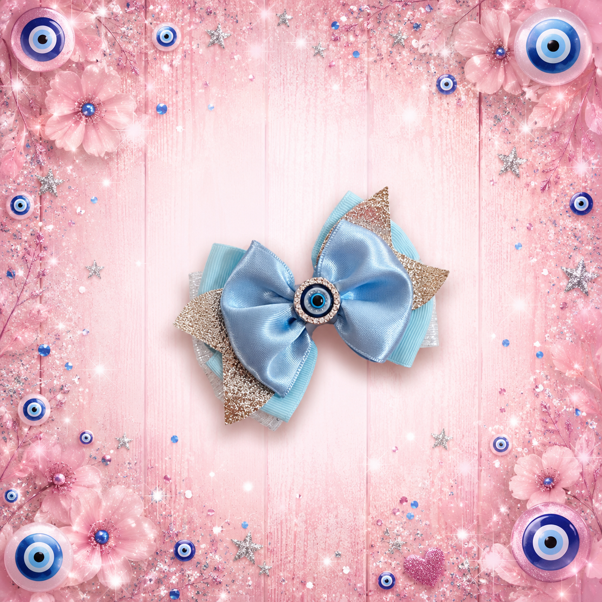 Evil eye piggy clip